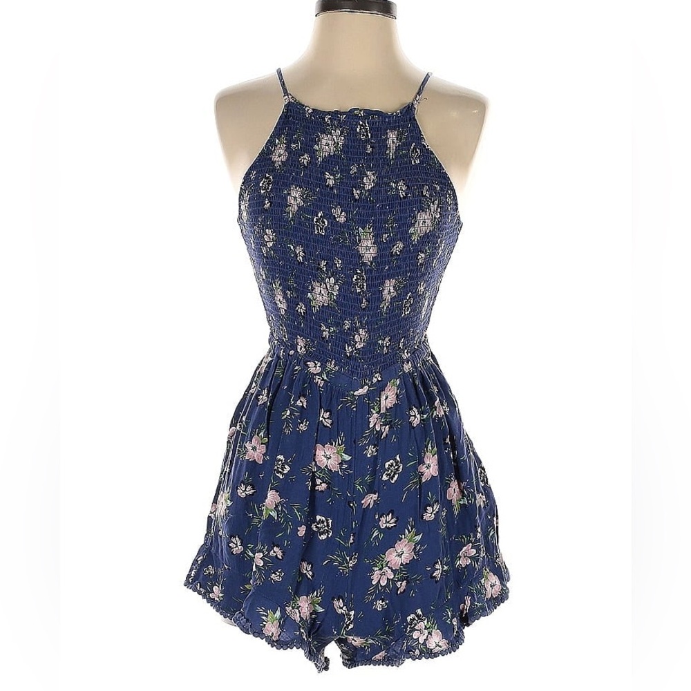 American Eagle Outfitters Blue Floral Women's Shorts